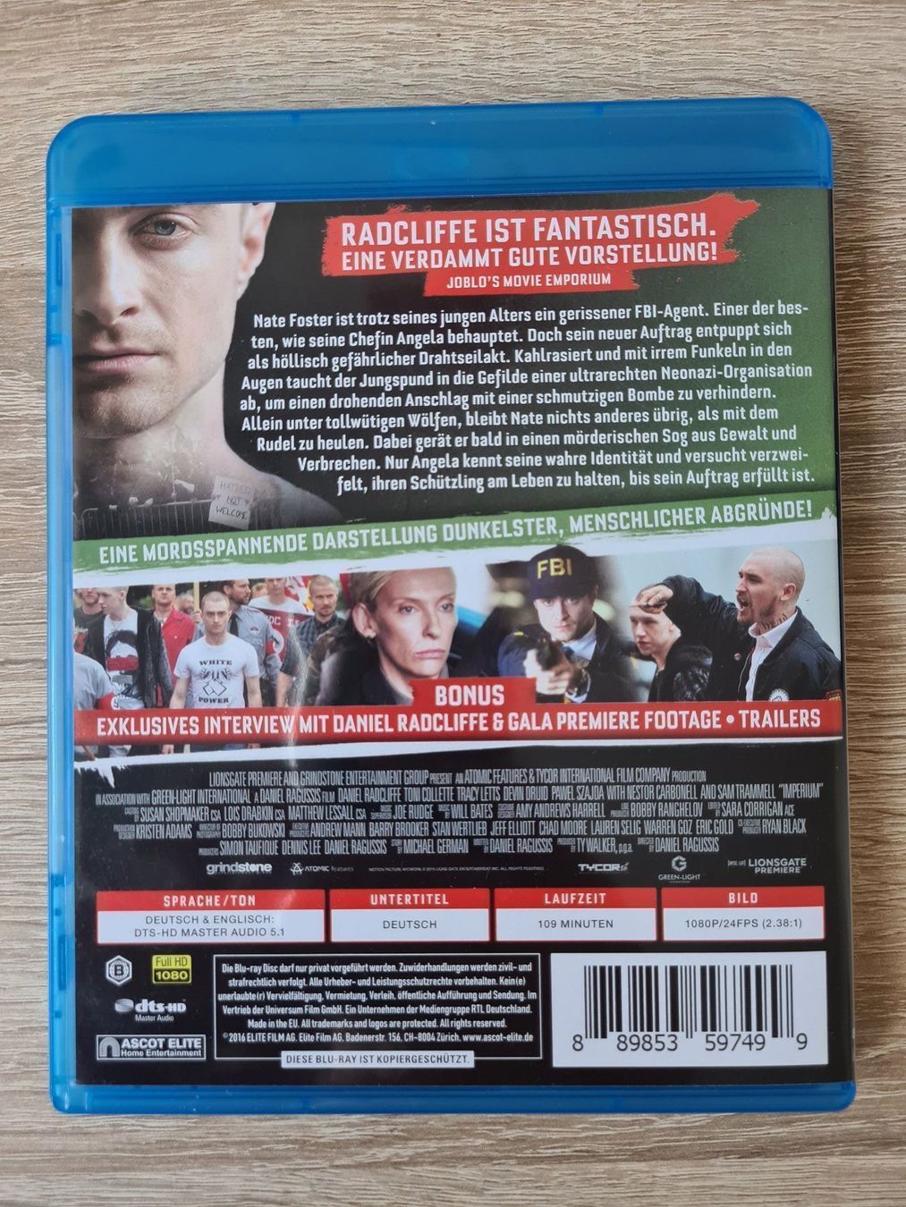 Tutti i DVDs: Imperium - Blu-ray – Usato da Carouge GE venduto da Franllo 1