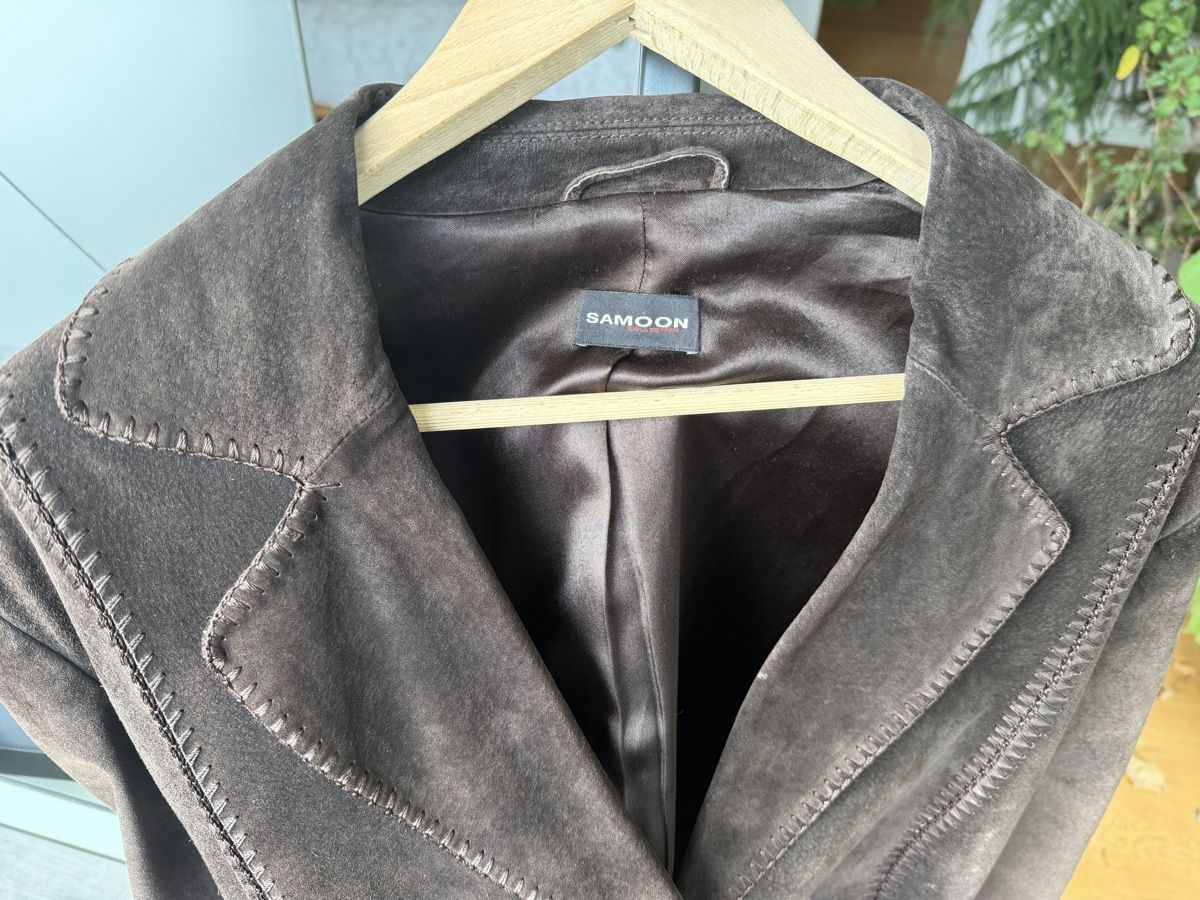 Gerry Weber Cappotti: Samoon/Gerry Weber Rauhlederjacke - Grösse 50 – Usato da Weggis venduto da agabara77 4