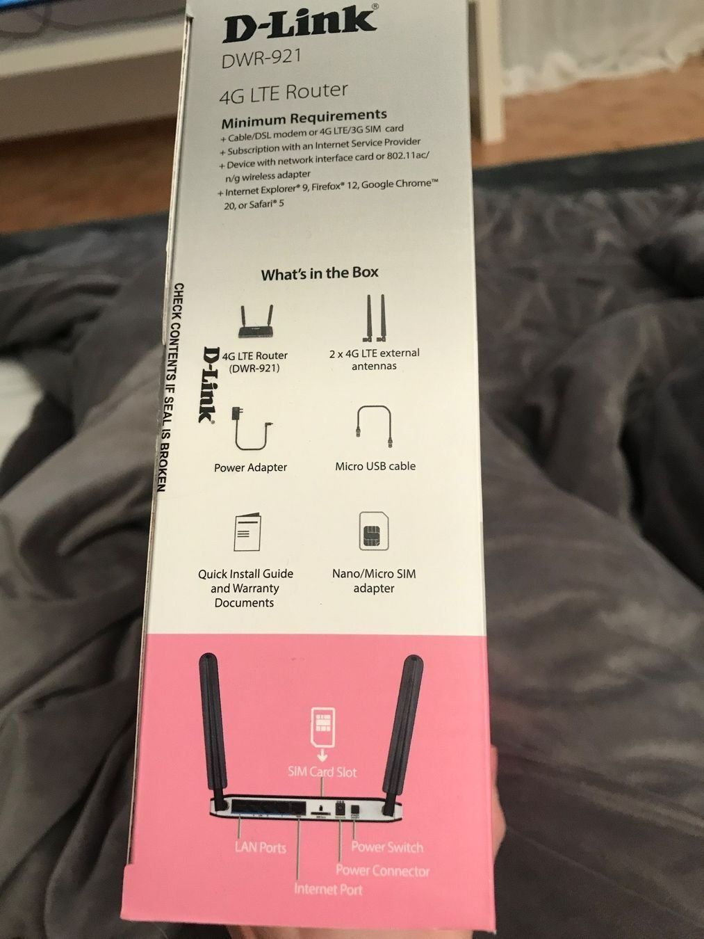 Dlink Modem & Router: Router D-Link DWR-921 – Nuovo e nell'imballaggio originale da Zuchwil venduto da Beppe_25.3 1
