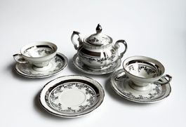Bavaria*Silber Overlay*SET*