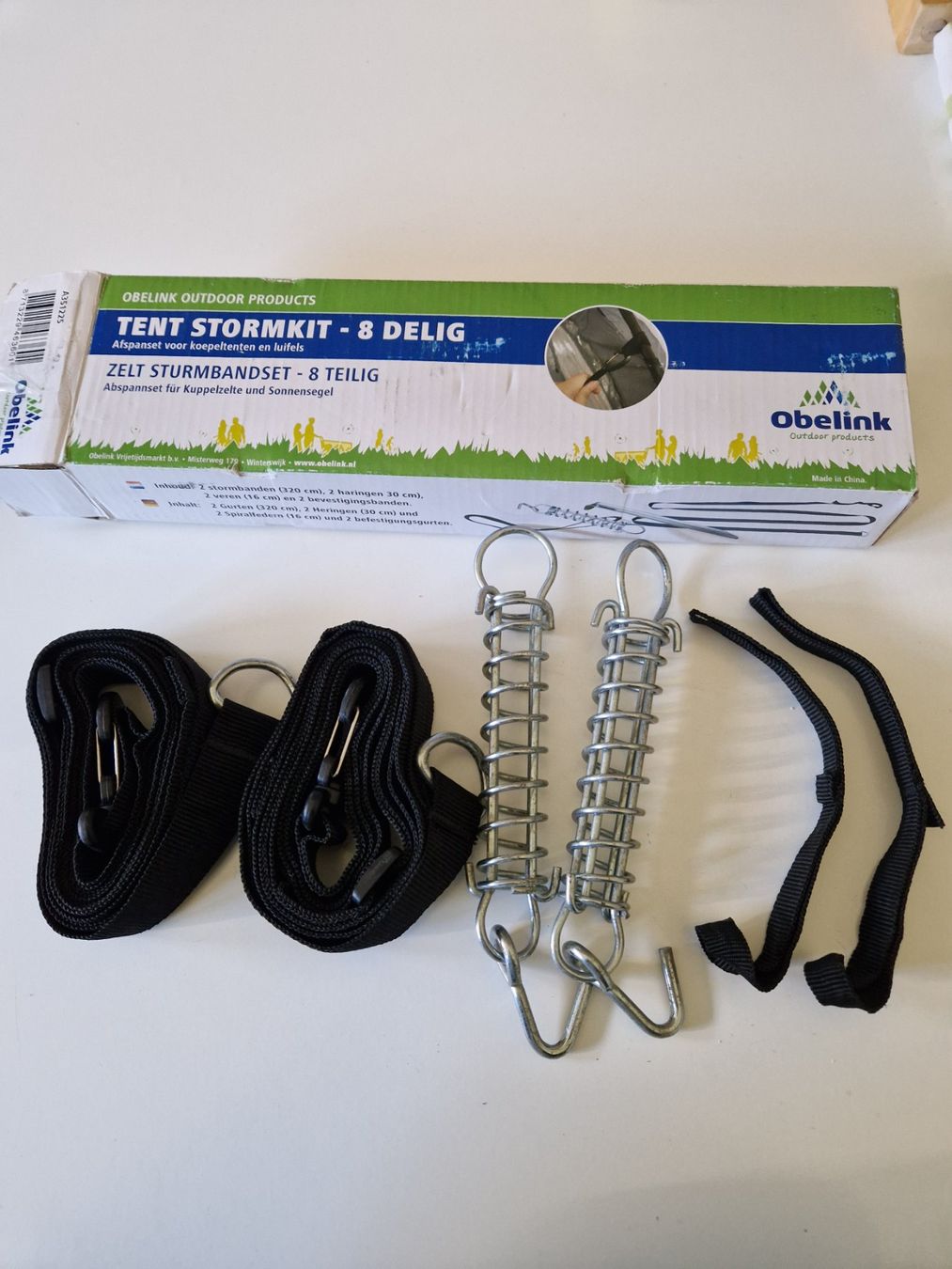 Zelte: Abspannset für Zelte – Neu (gemäss Beschreibung) aus Ersigen von Pemachi