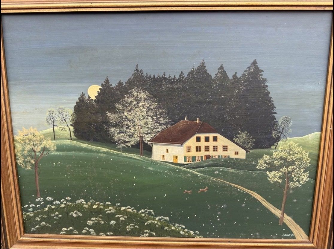 Dipinti: Meieli Holzer Gemälde Schweizer Kunst – Usato da Solothurn venduto da NUVICO 1