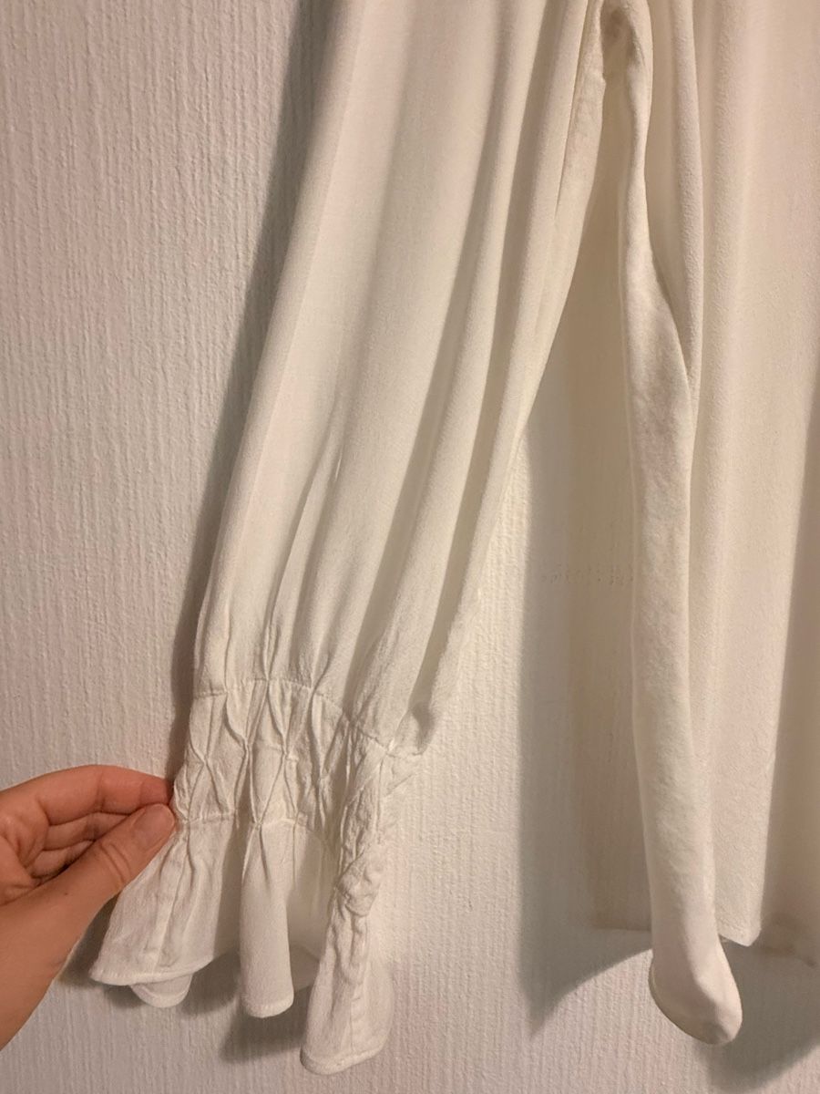 Massimo Dutti Blusen: Blouse blanche Massimo Dutti S – Gebraucht aus Monnaz von MDVintage 1