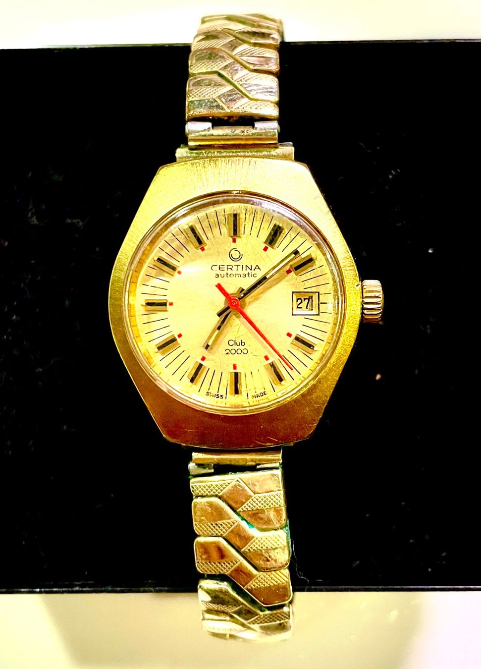 Certina Uhren: Certina AUTOMATIC CLUB 2000 - vergoldet - funktionsfähig – Gebraucht aus Adliswil von NT15