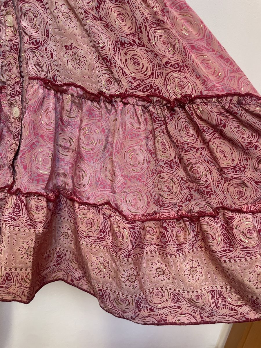 Tuniken: Boho Tunika / Kleid / Blusenjacke aus Seide – Neu (gemäss Beschreibung) aus Sigriswil von ck56 5