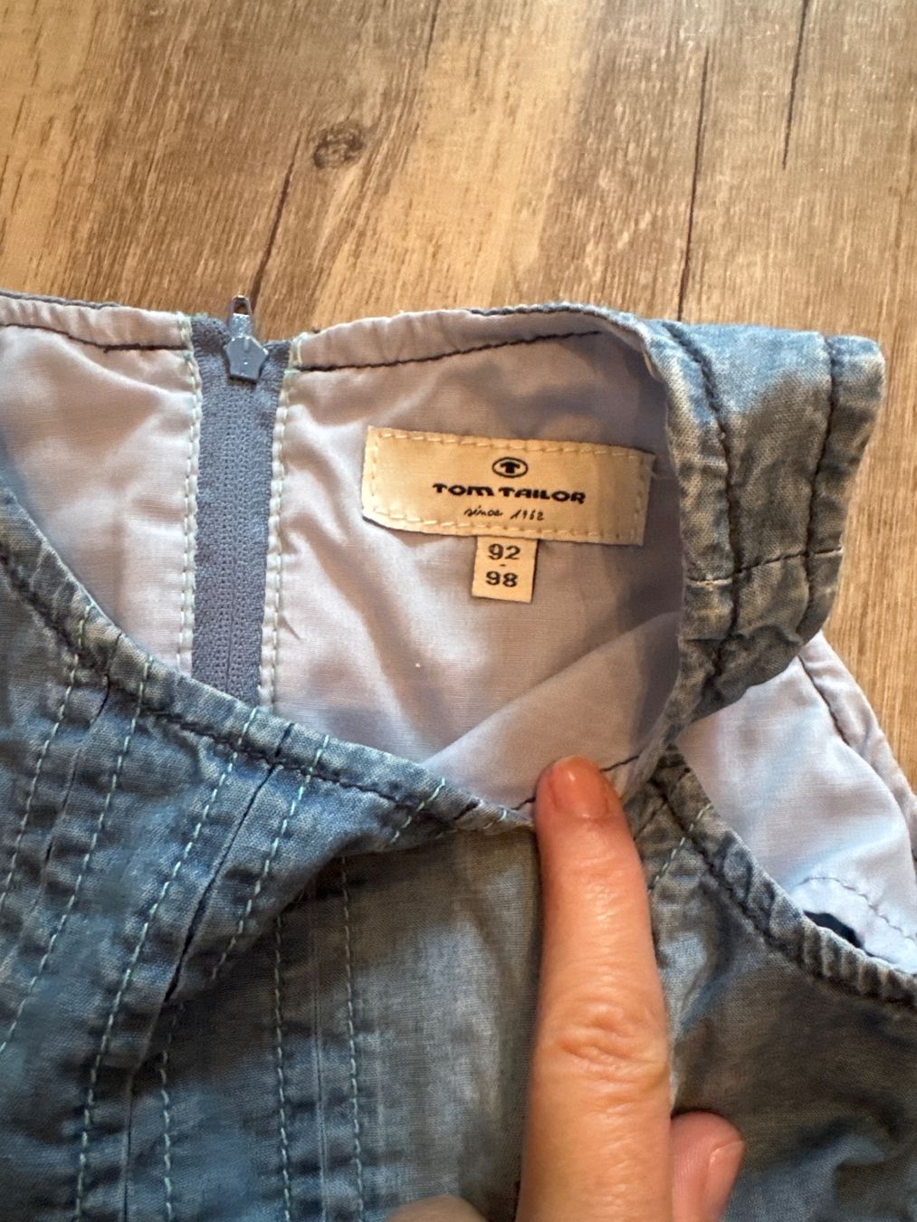 Tom Tailor Vestiti & Gonne: Tom Tailor Jeans Kleid Gr. 92-98 – Usato da Zürich venduto da Petrui 1