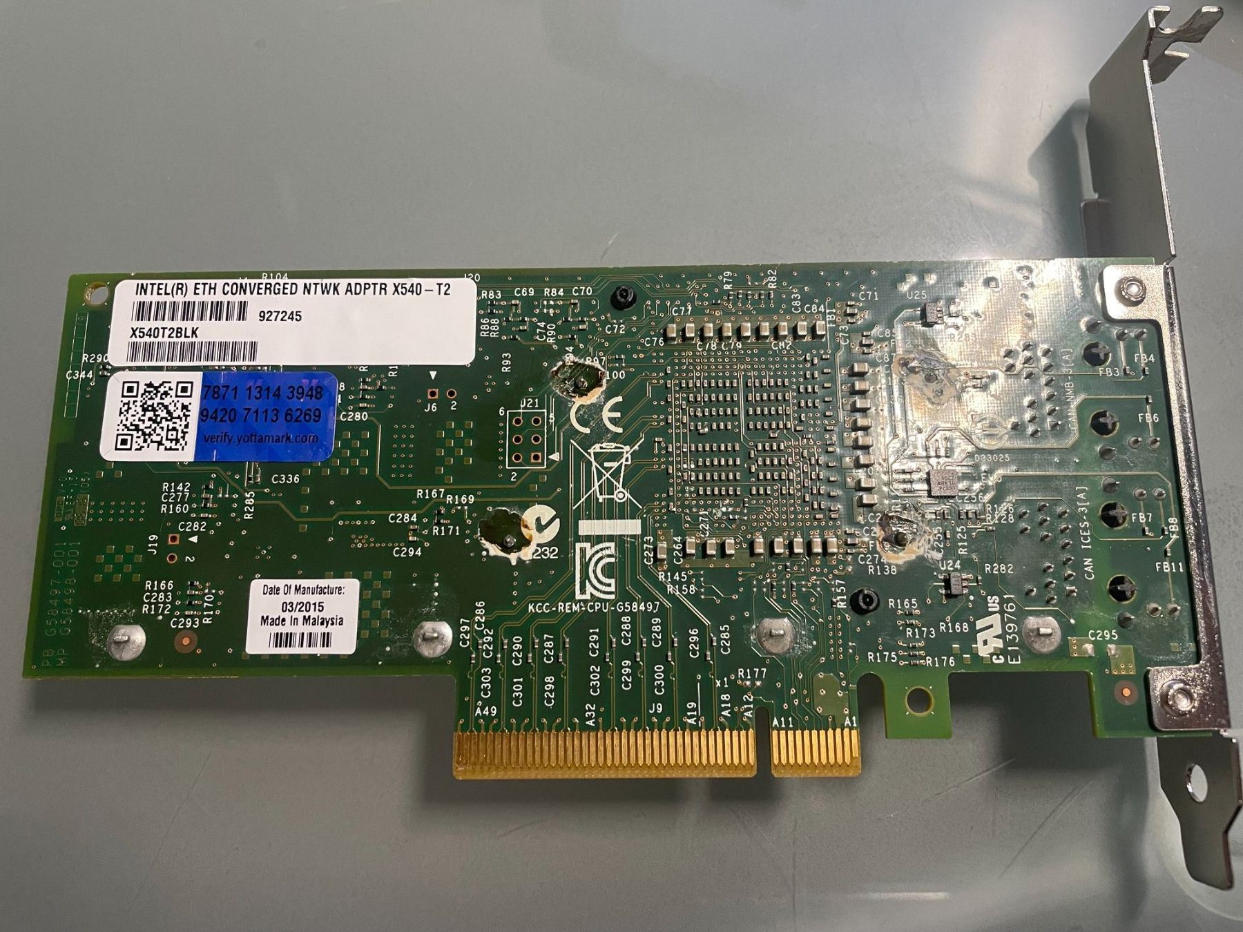 Intel Unità & Adattatore: Netzwerkkarte Intel X540-T2 – Difettoso da Meierskappel venduto da Maca0 1