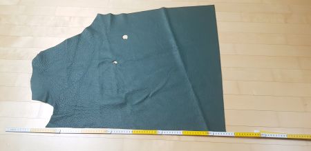 Leder dunkelgrün (echtes Nappa Rindsleder)
