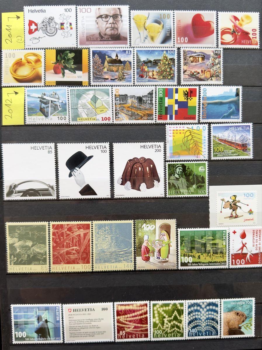 Tutti i francobolli: Frankatur CHF 100.- postfrisch – Nuovo (secondo la descrizione) da Glattbrugg venduto da Artos67