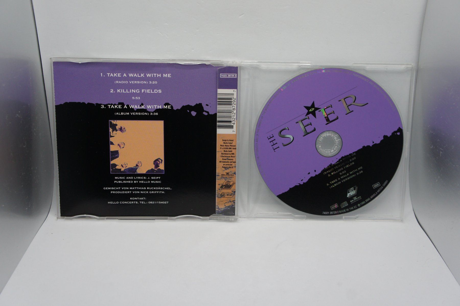 CD: 2 CD The Seer - Arrival + Take A Walk With Me – Usato da Ernetschwil venduto da luisvonerni 5