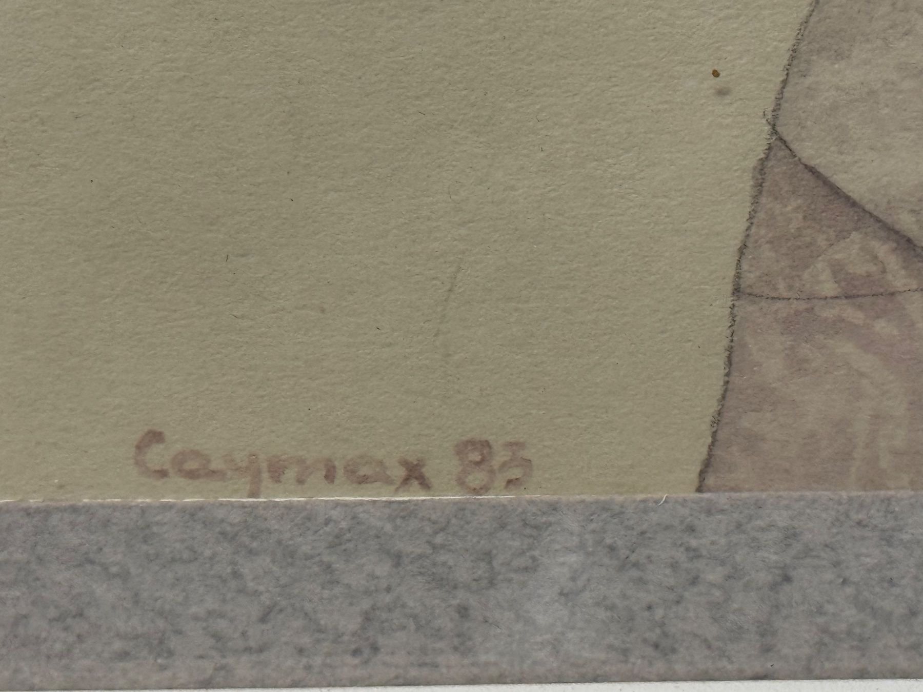 Dipinti: CAYMAX Katrien 1951-2016 Mischtechnik signiert – Usato da Bern venduto da Jwpm66 3