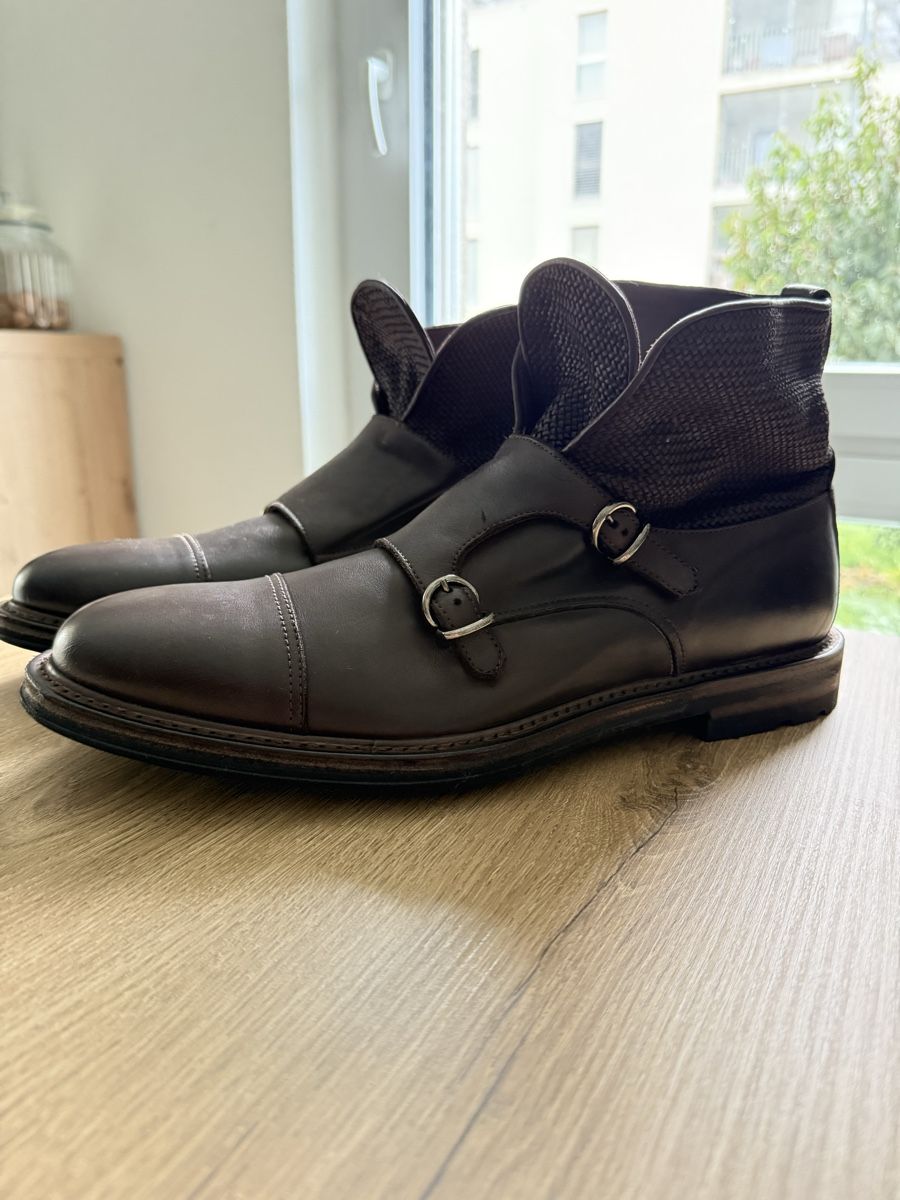 Fratelli Rossetti Scarpe da uomo: Fratelli Rossetti Italian leather boots – Nuovo (secondo la descrizione) da Martigny venduto da stu_kjm2