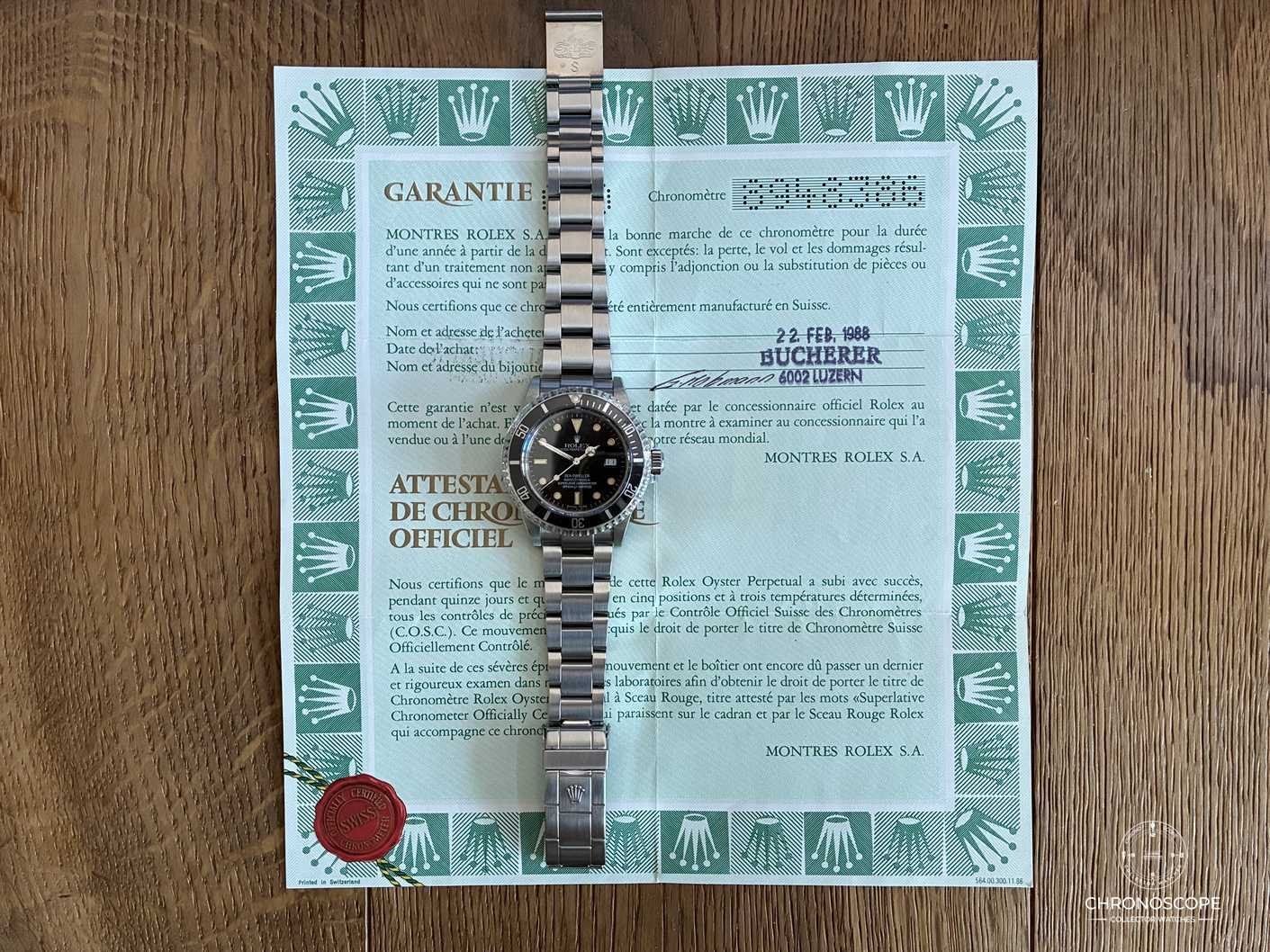 Rolex Uhren: Rolex Sea Dweller “Triple Six” Reference 16660 - Full Set – Gebraucht aus Luzern von ChronoScope6004 6