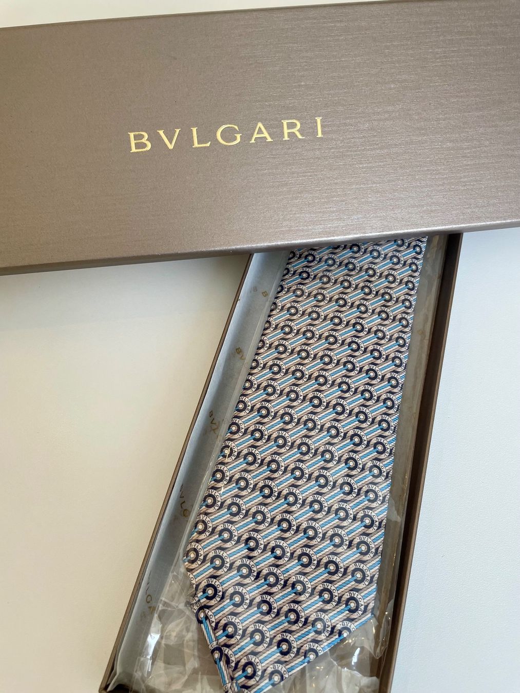 Bulgari Cravatte: Bulgari Krawatte (100% Seide) – Nuovo e nell'imballaggio originale da Basel venduto da Ch2005 5