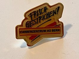 1 Pin Farbenzentrum AG Bern - frisch gestrichen