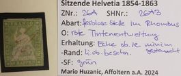 St21) 26A, Strubel, Tintenentwertung Kt. 500.-