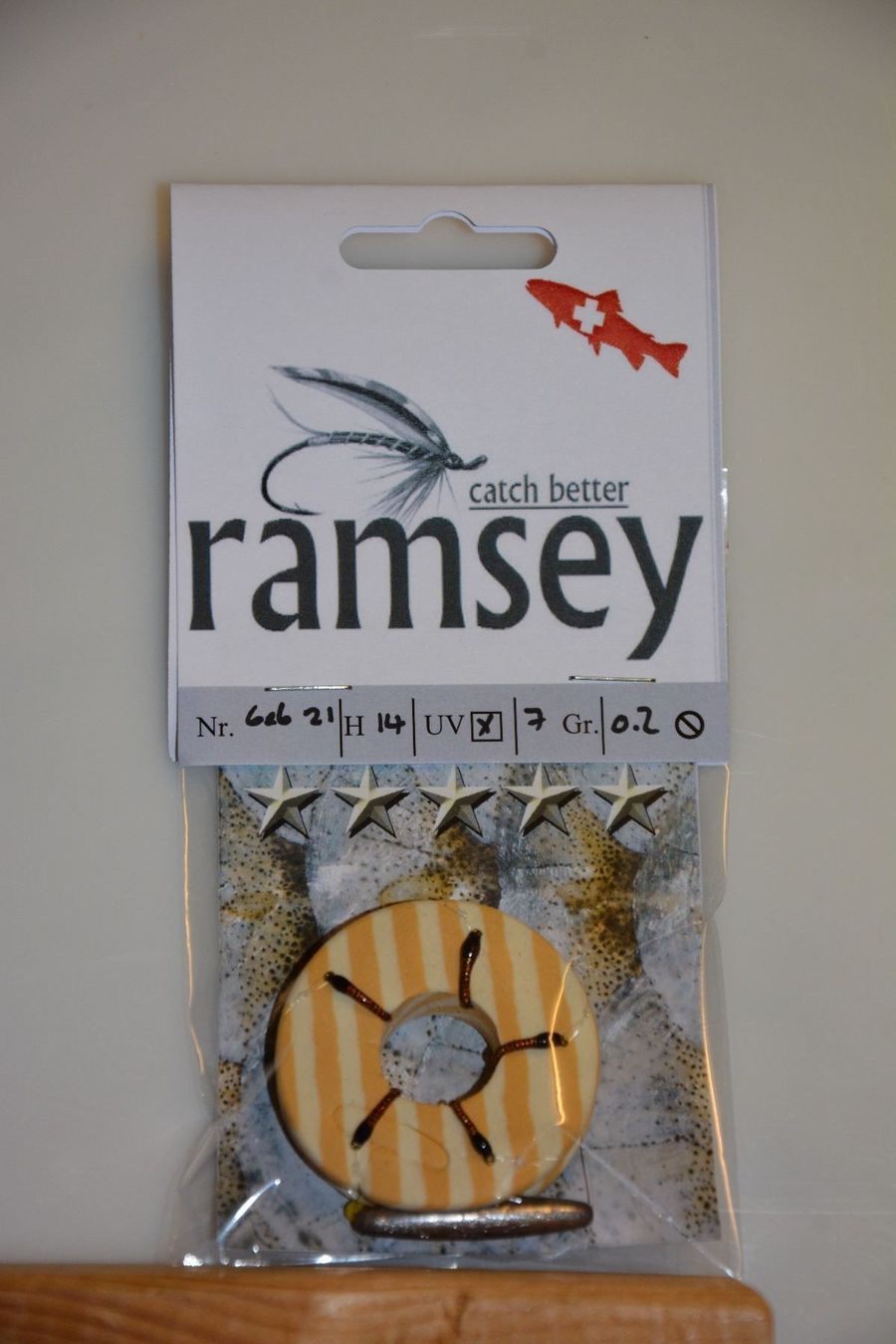 Esche: Hegene, Gambe, Nymphen "ramsey"    Geb21 – Nuovo e nell'imballaggio originale da Zollikofen venduto da Hegenenshop 3