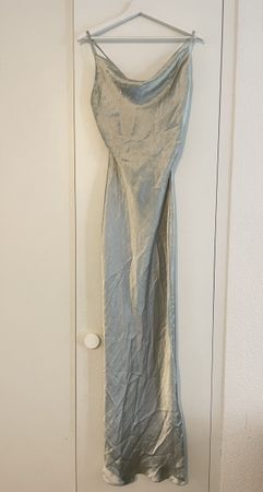 Elegant Satin Maxi Dress