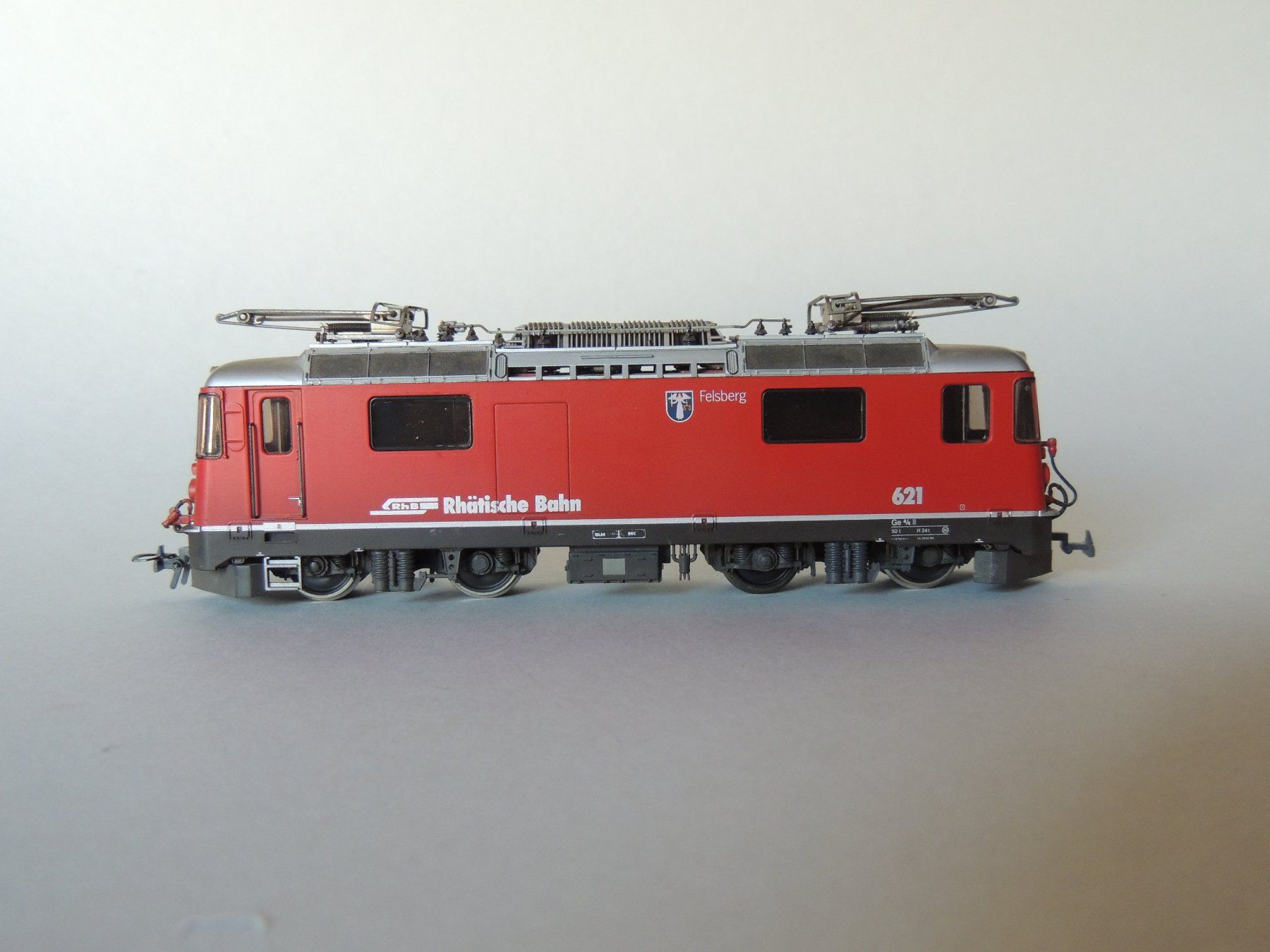 Bemo Modellini di ferrovie: BEMO RhB Ge 4/4'' Nr. 621 – Usato da Igis venduto da Lazio16