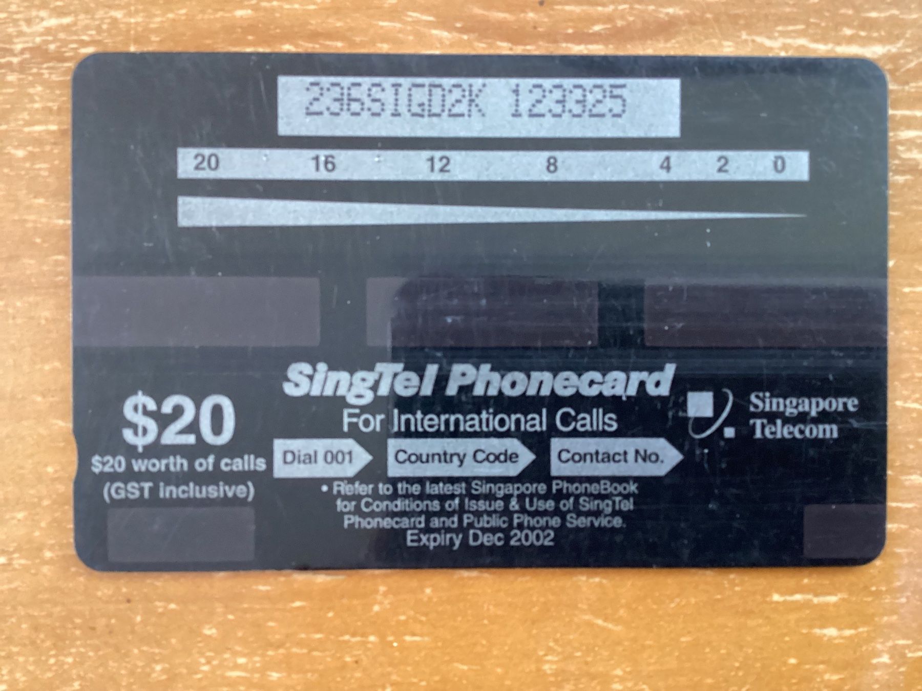 Cartes de téléphone: Telefonkarte Singapur Eisbären – D'occasion à Zürich par Tolima194 1
