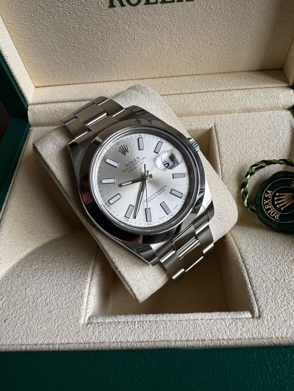 Rolex Uhren: Rolex / DateJust / 40mm / Ref: 116300 / Fullset-2016! – Gebraucht aus Sursee von itimely