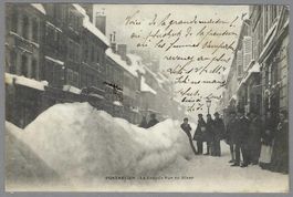 1905, PONTARLIER (JURA FRANCAIS), MAGNIFIQUE VUE ANIMÉE