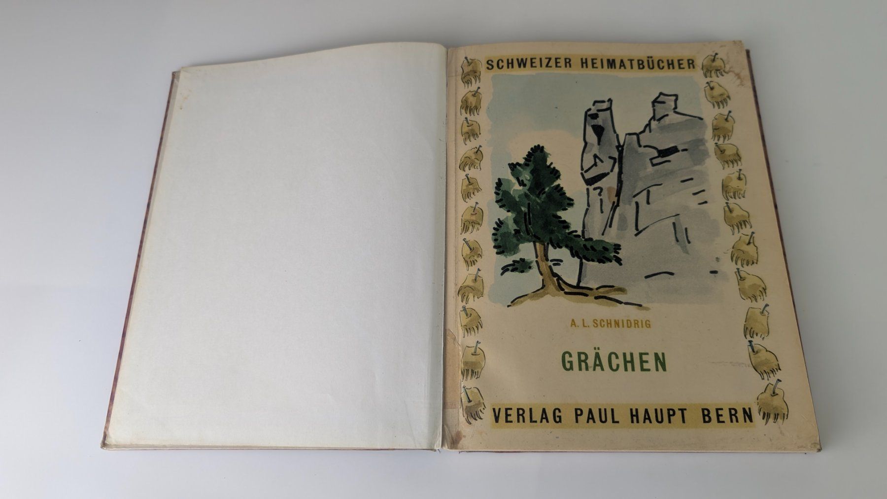 Libri: Schweizer Heimatbücher: Grächen 1952 – Usato da Zürich venduto da axolottchen 3