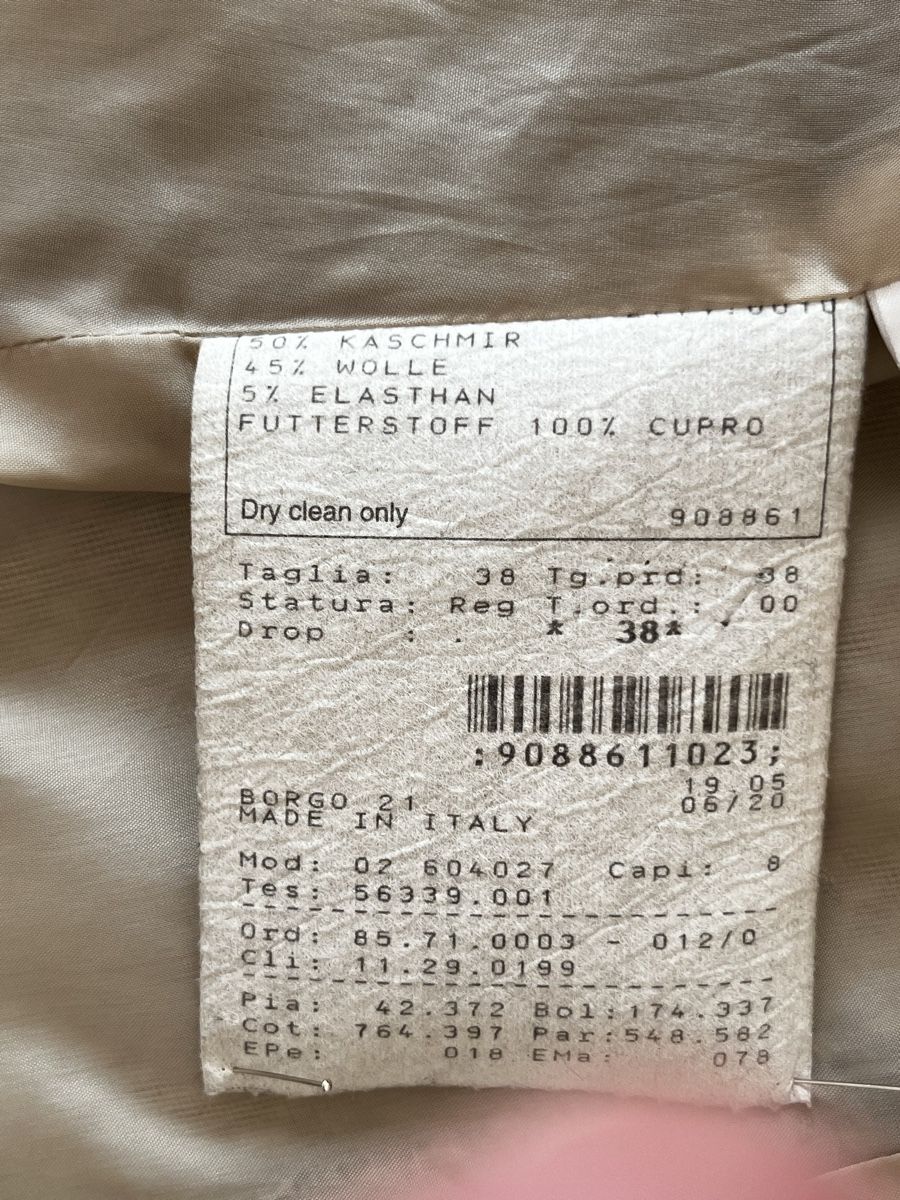 Armani Jacken: Giorgio Armani Designerjacke, Gr.34, Kaschmir/ Wolle – Neu (gemäss Beschreibung) aus Basel von ang_vcb8 7