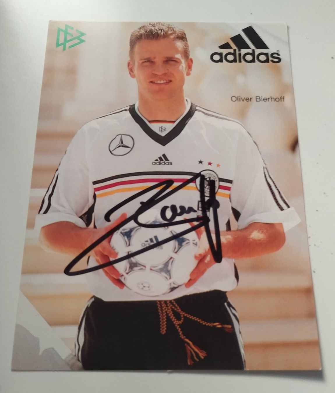 Autografi: Oliver Bierhoff BRD  original signiert – Usato da Biel/Bienne venduto da Ruediw