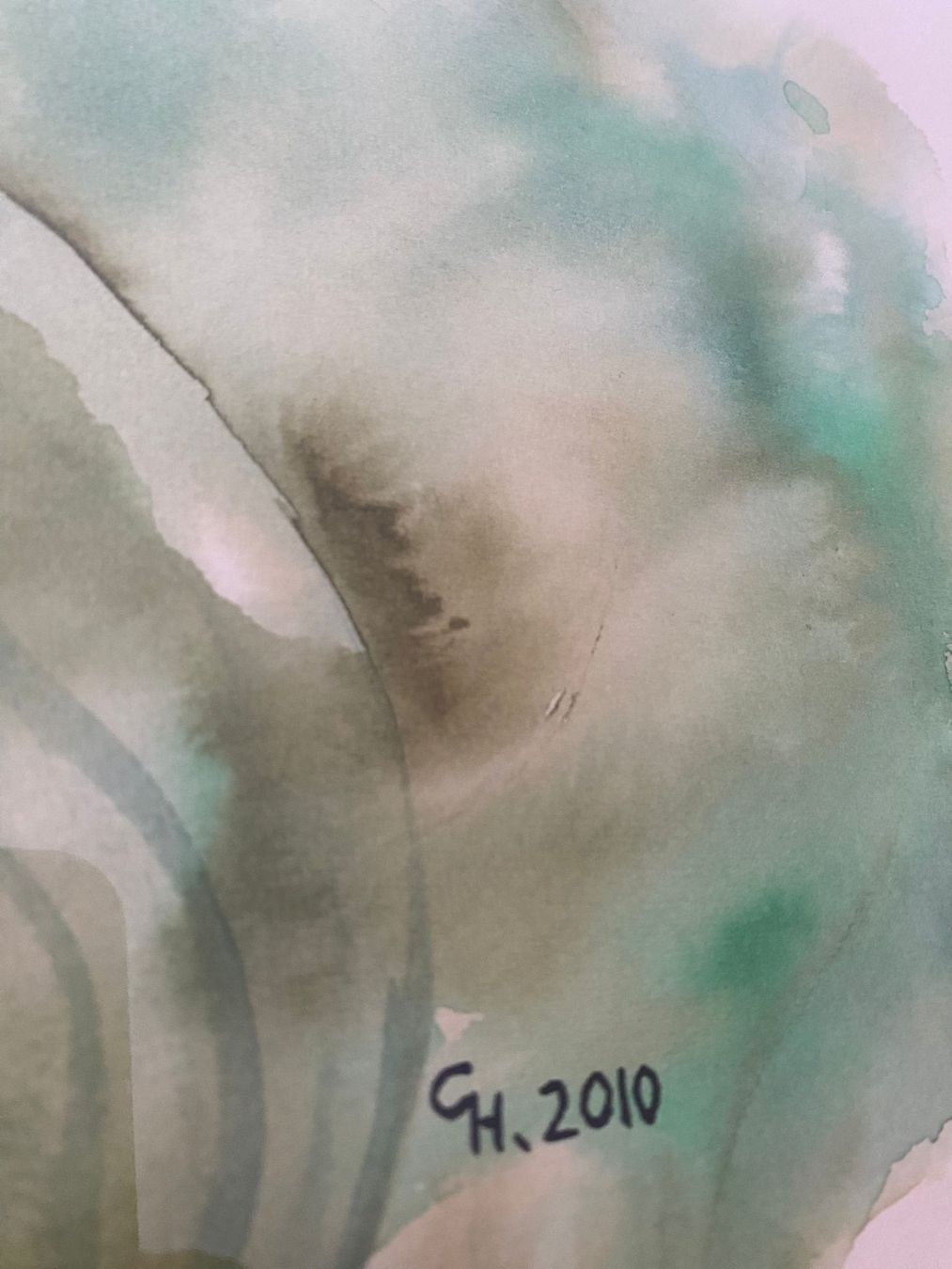Gemälde: Aquarell, gerahmt, verglast – Gebraucht aus Chur von bemaha 1