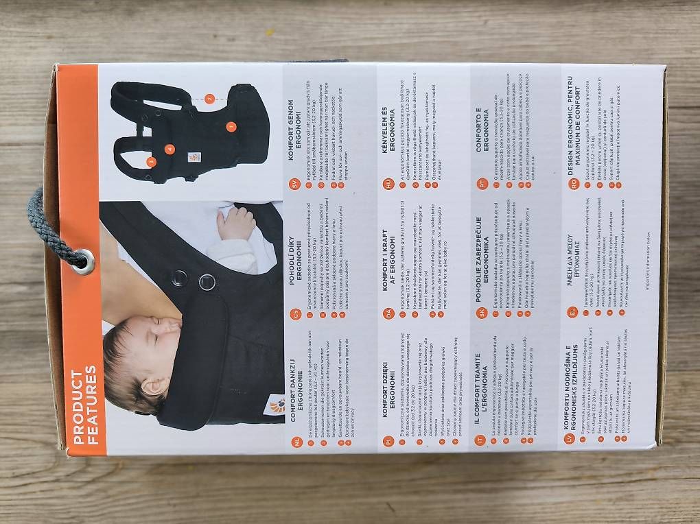 Marsupi portabebè: Babytrage Ergobaby Adapt 3 Tragepositionen  – Usato da Andermatt venduto da Limsgy 1