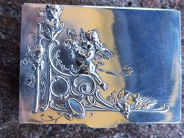 SEHR SCHÖNE SILBERDOSE CIGARREN ODER FÜR SCHMUCK GEIGNET