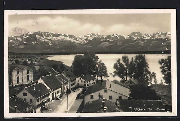 Cartes postales: Pfäffikon, Seestrasse aus der Vogelscha – D'occasion à Berlin par bartko-reher