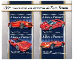 Block "Ferrari". São Tomé und Príncipe