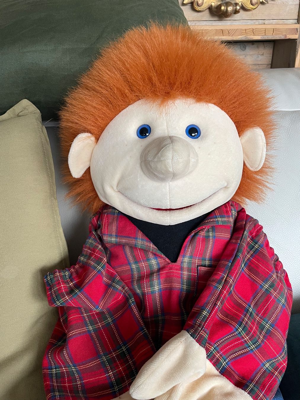 Bambole: Handpuppe "Jimmy" – Usato da Bremgarten AG venduto da mamina54