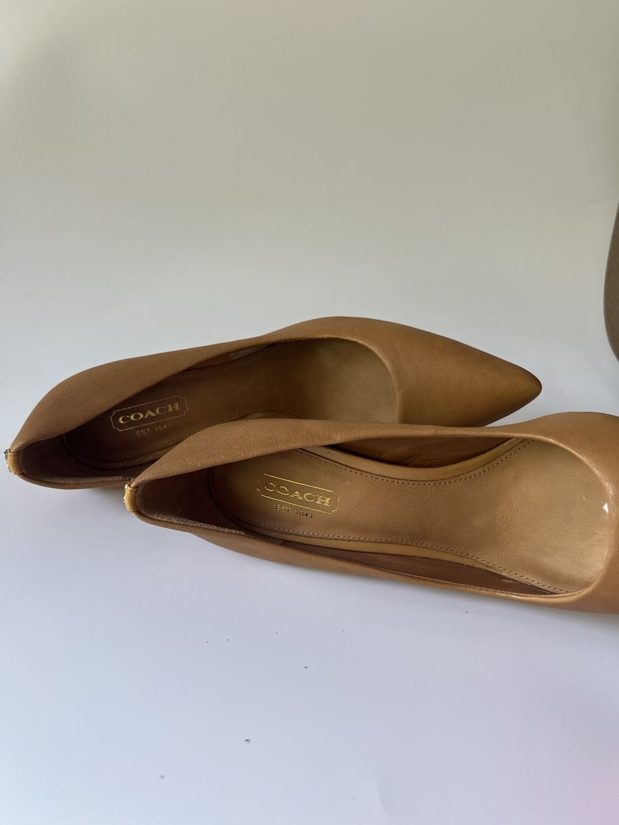 Pompe & Parti di ricambio: Brown Coach high heels pump size 37 – Usato da Chêne-Bougeries venduto da ARosita 4