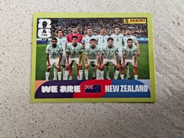 Panini Sticker WM 2026: Team NZL 13