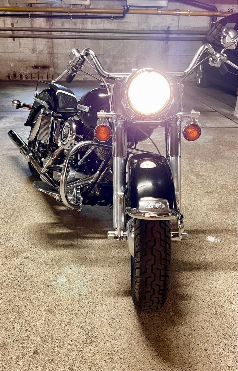 Chopper: Harley-Davidson FLH, 1974, X, Kompl Revidiert – Usato da Zug venduto da sevende 2