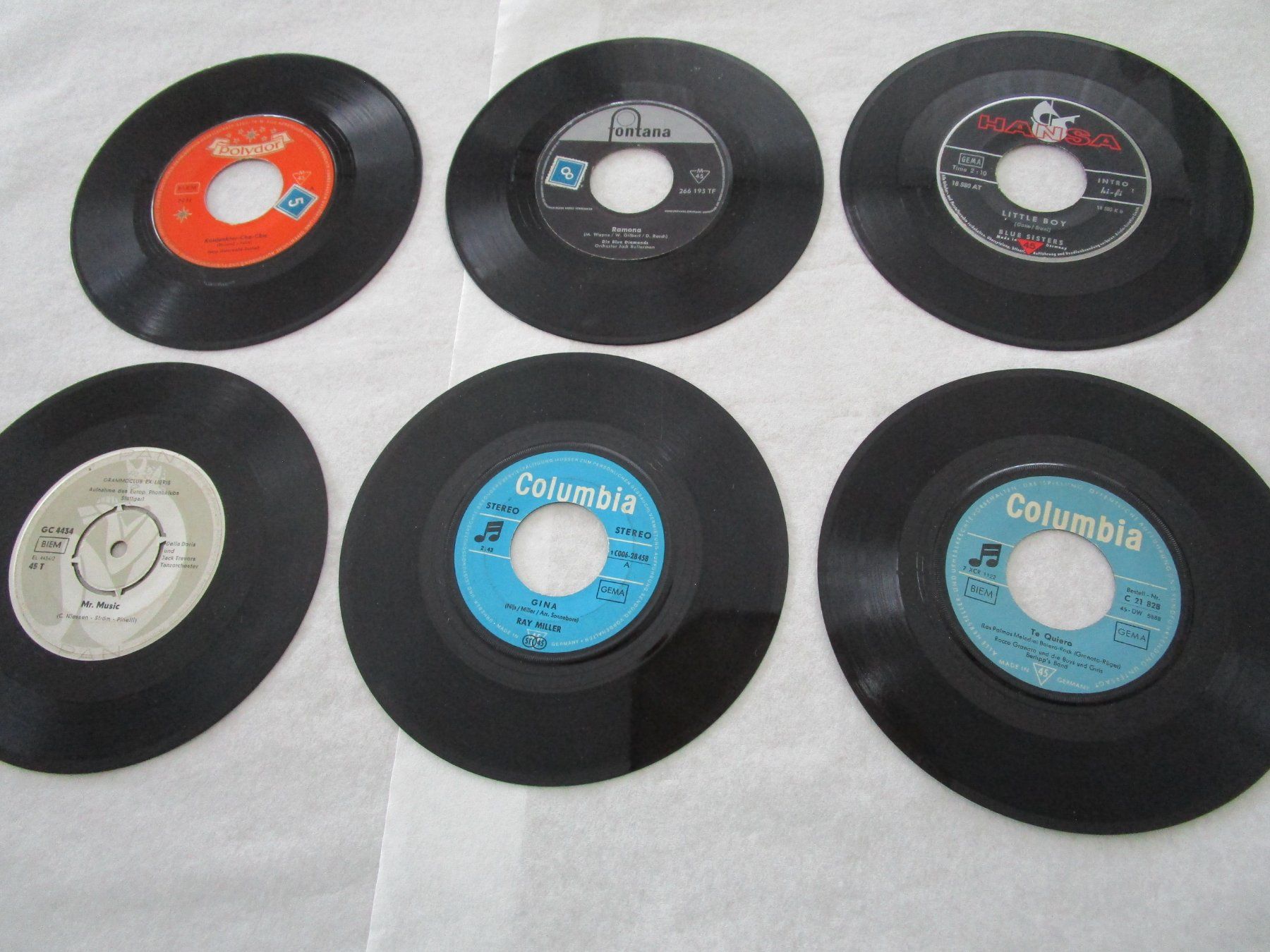 Dischi in vinile: Single Schallplatten Sammlung 5 – Usato da Grenchen venduto da Uhus15
