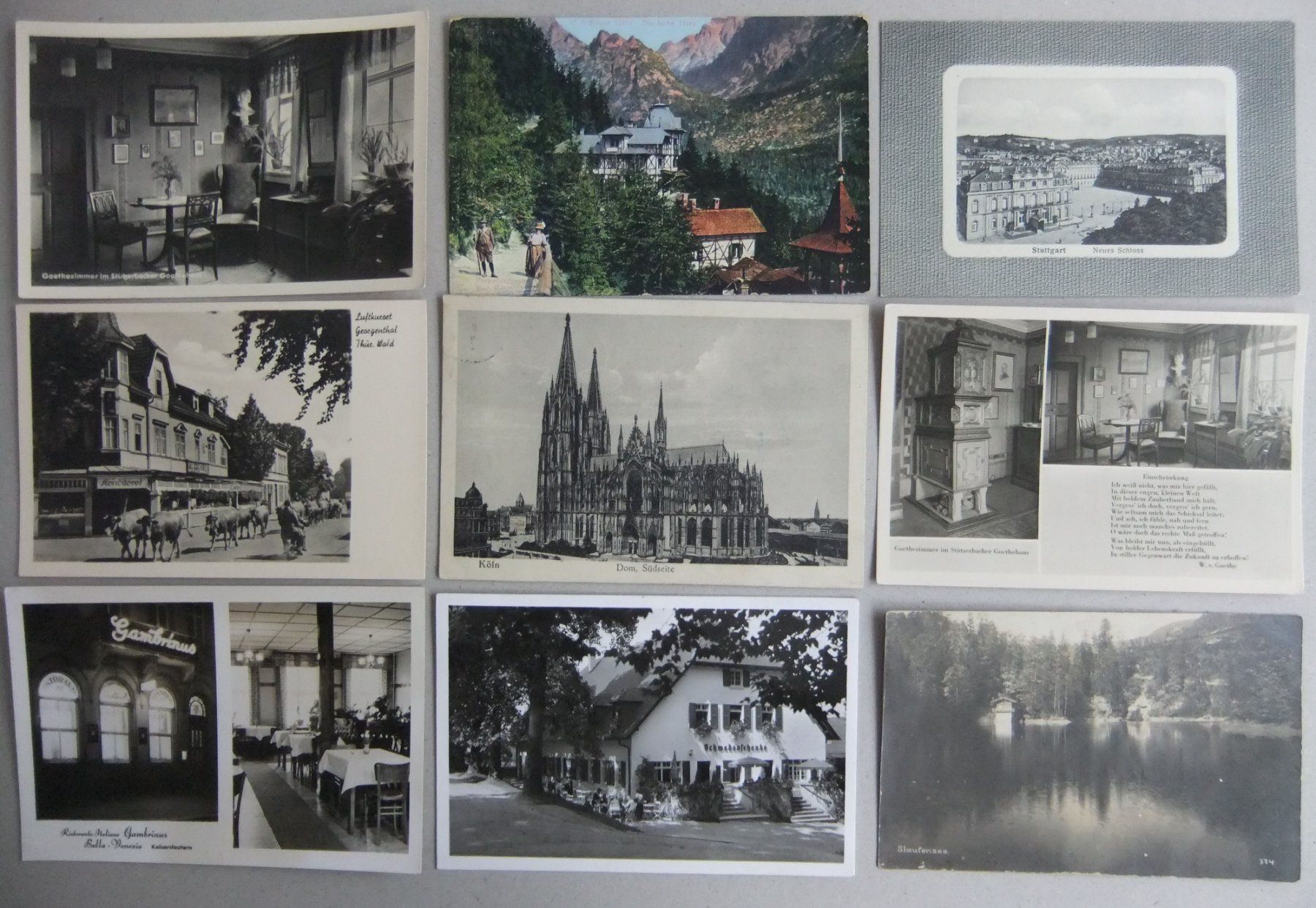 Cartoline postali: 23 AK Deutschland – Usato da St. Niklaus VS venduto da wunschlos54 1
