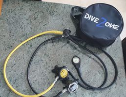 Kpl. servicegepfl. Lungenautomat Aqua Lung Titan LX+Tasche