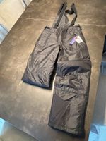 Schwarze Schneehose / Skihose mit Trägern, Top Zustand!