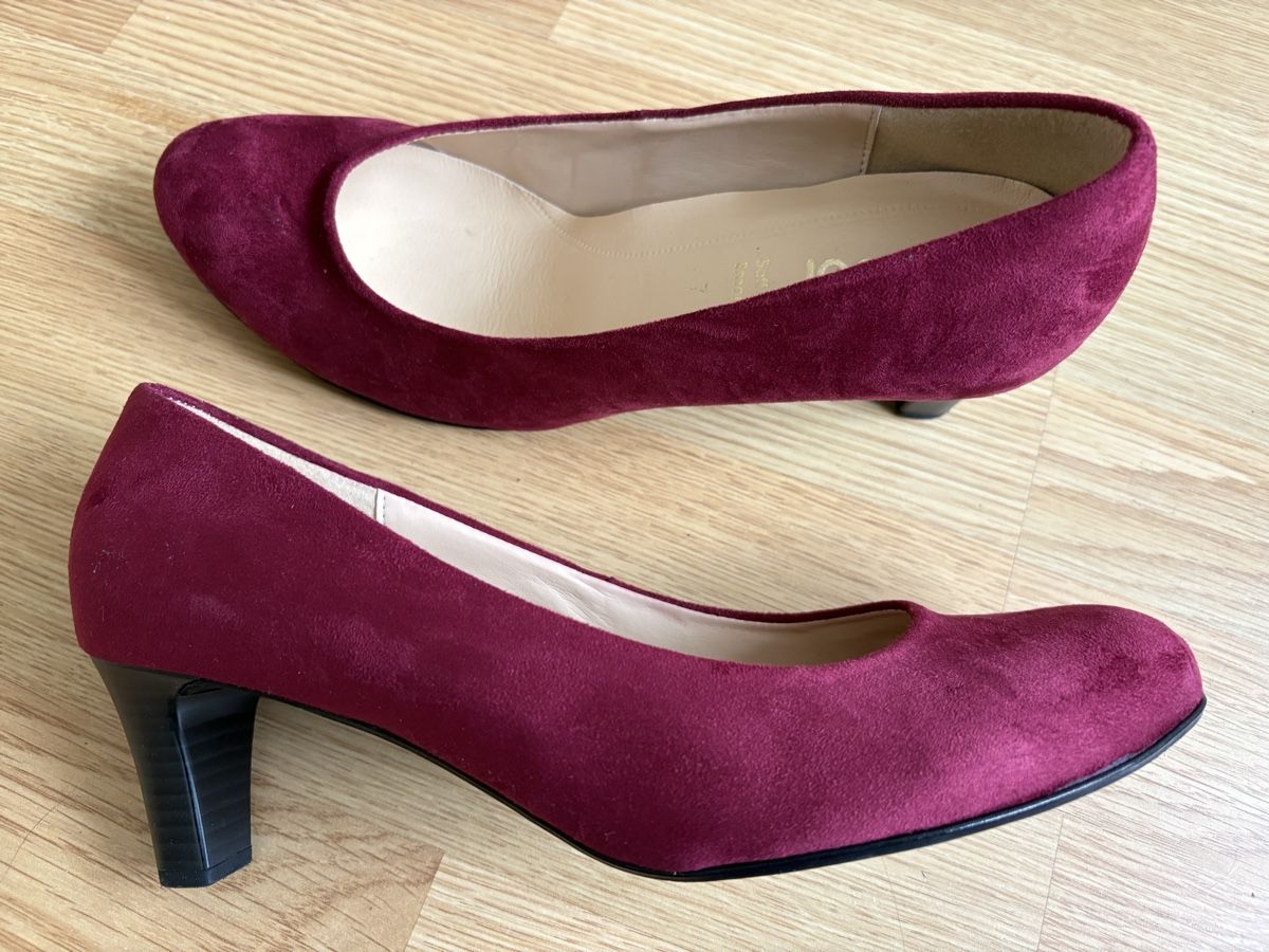 Scarpe da donna: Damen-Pumps von Gabor, burgunderrot – Nuovo (secondo la descrizione) da Riehen venduto da SBlock 3