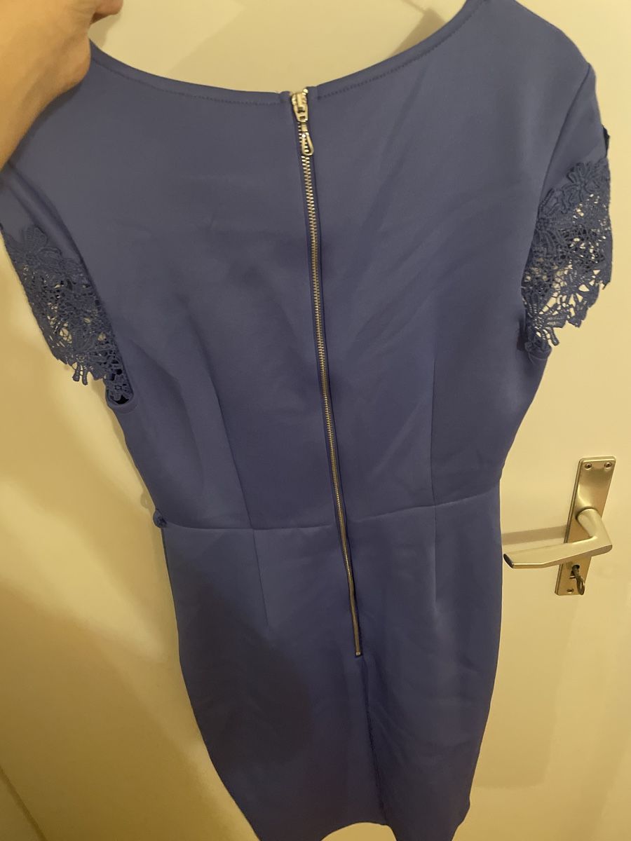 Dorothy Perkins Vestiti: Elegantes blaues Kleid mit Spitze Gr. 36 – Usato da Neuhausen venduto da humacagman 1