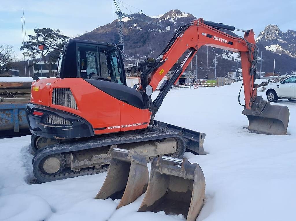 Kubota Escavatori: Raupenbagger Kubota KX080-4alpha2 – Usato da Uznach venduto da TopCom02 1
