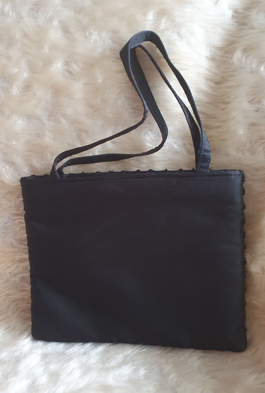 Borse da donna: Bestickte Satin Abendtasche – Usato da Niederlenz venduto da clea50 1