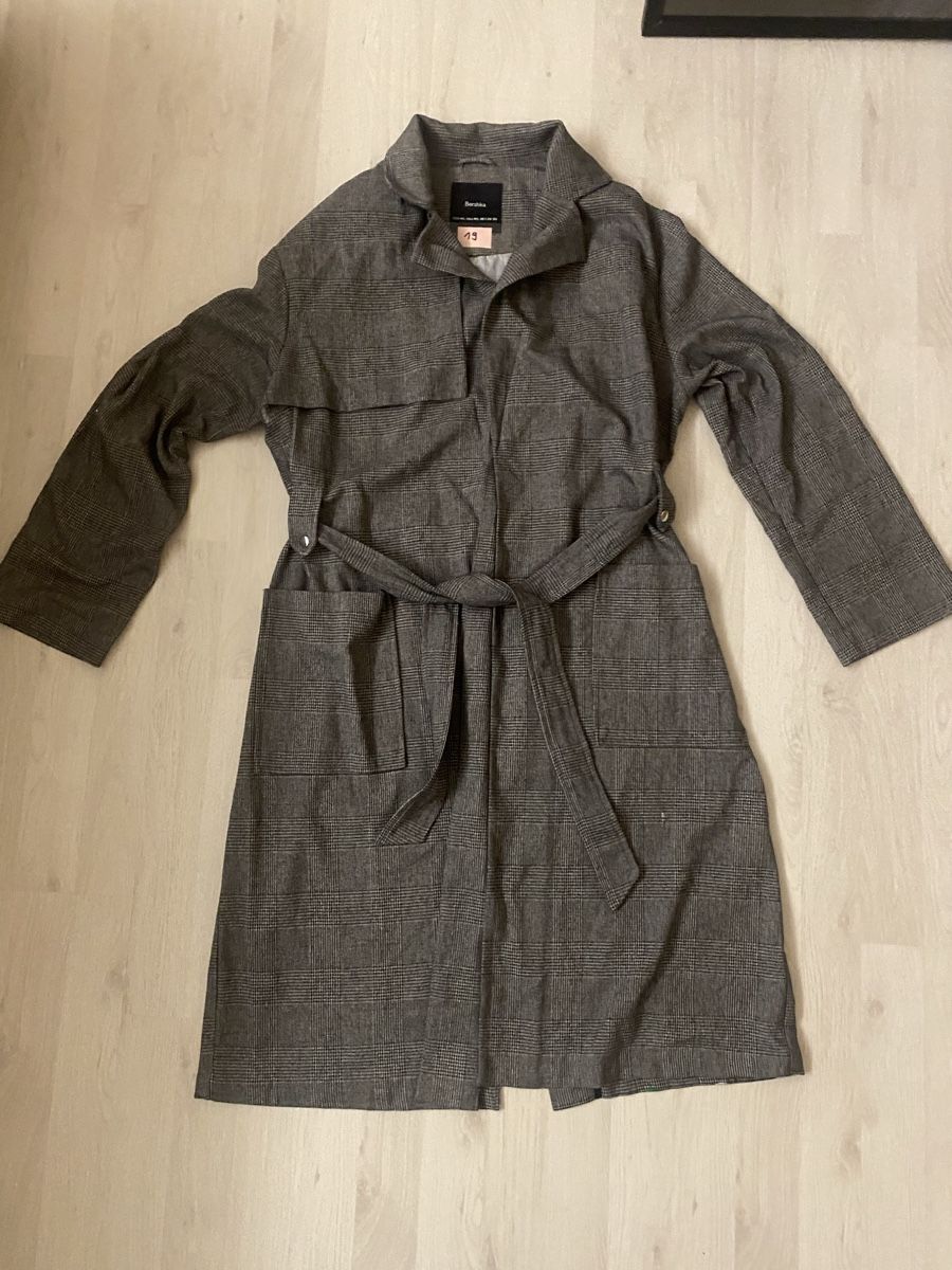 Bershka Cappotti: BERSHKA KARIERTER TRENCHCOAT – Nuovo (secondo la descrizione) da Schlieren venduto da notkrys 3
