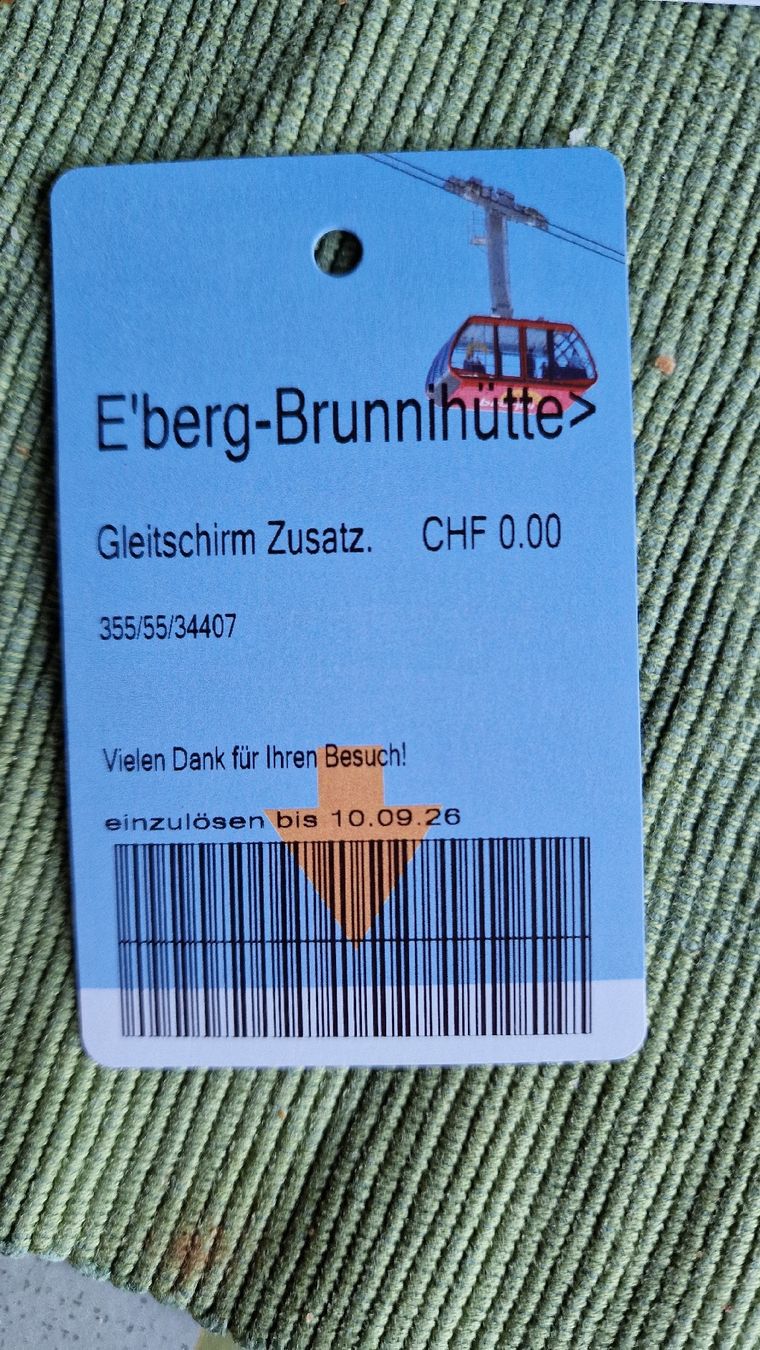 Gutscheine: Brunni Seilbahn Karten – Neu (gemäss Beschreibung) aus Ascona von Artik3