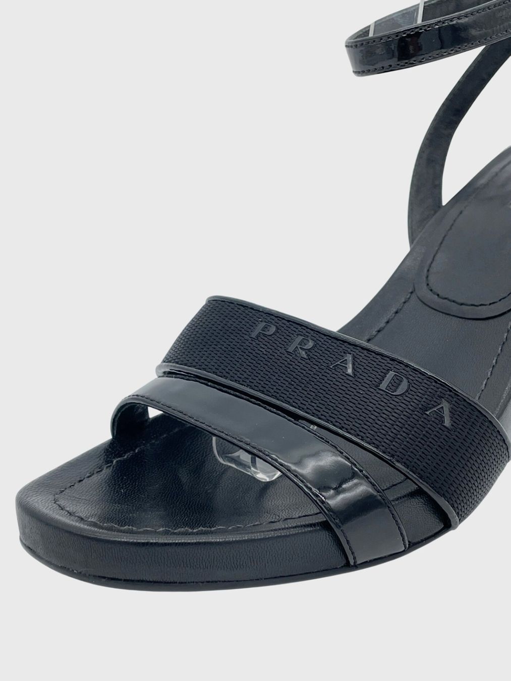 Prada Scarpe da donna: Prada Sport Sandale mit Absatz EU 38 Schwarz – Nuovo (secondo la descrizione) da Zürich venduto da shoe_shop 5