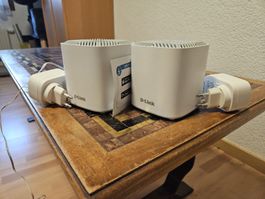 D-Link COVR-X1860 Wifi Mesh Set 2 Pieces Used